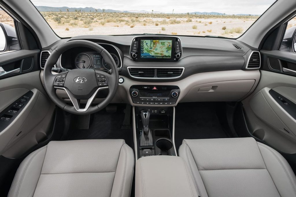 Interior Hyundai Tucson 2019