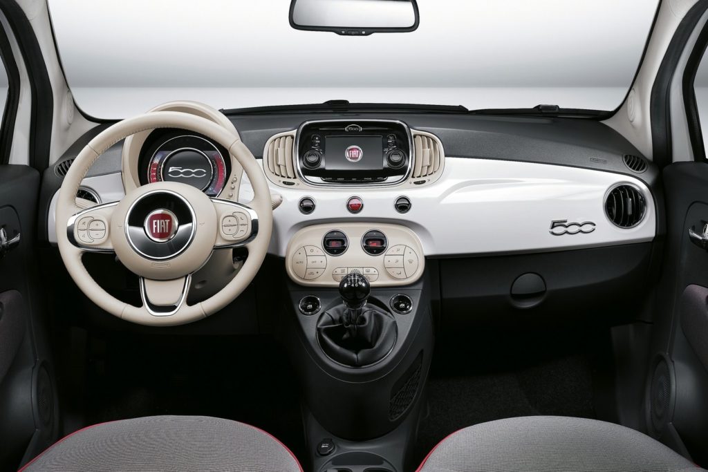 Interior Fiat 500 2016