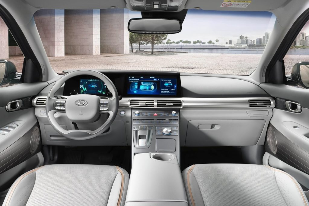 Interior Hyundai Nexo 2019