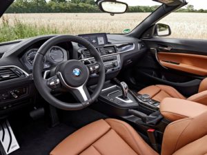 Plazas delanteras BMW serie 2 cabrio 2017