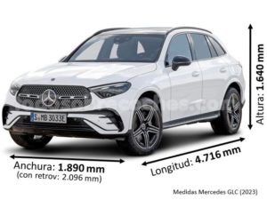 Medidas Mercedes GLC 2023