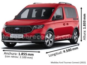 Medidas Ford Tourneo Connect 2022