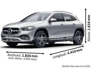 Medidas Mercedes GLA 2020