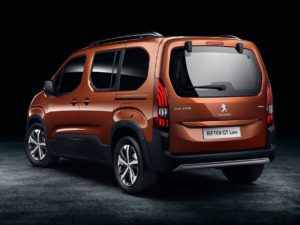 Peugeot Rifter vista trasera gt Line 2019