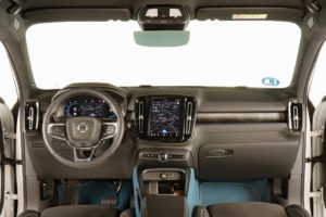 Salpicadero interior Volvo C40 2022